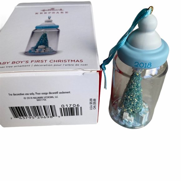 2018 Hallmark Baby Boy's First 1st Christmas - Picture 3 of 3